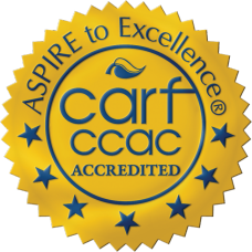 Aspire to Excellence - CARF CCAC Accredited
