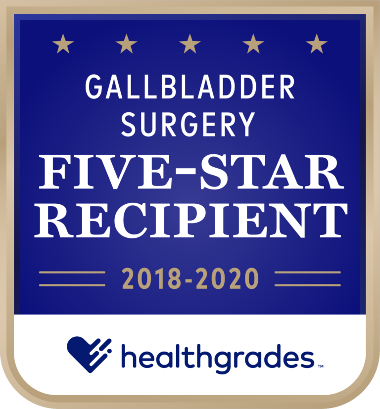 Five-Star for Gallbladder Surgery 2018-2020