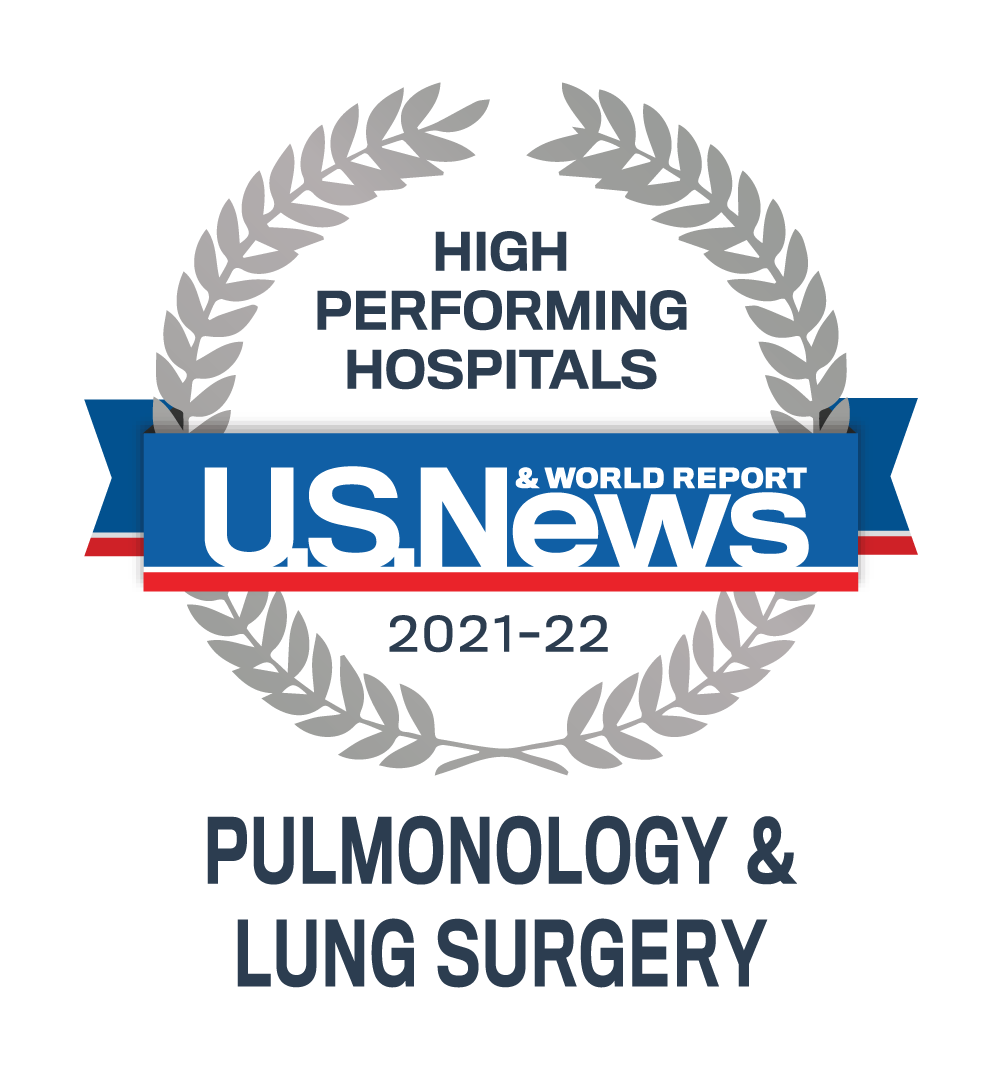 US News Pulmonology & Lung Surgery Award 