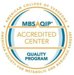 MBSAQIP Accredited Center logo