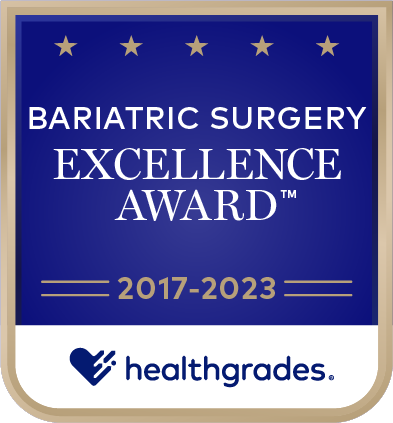 Bariatric Surgery Excellence Award by Healthgrades