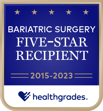 Bariatric Surgery Five Star Recipient 2015-2023