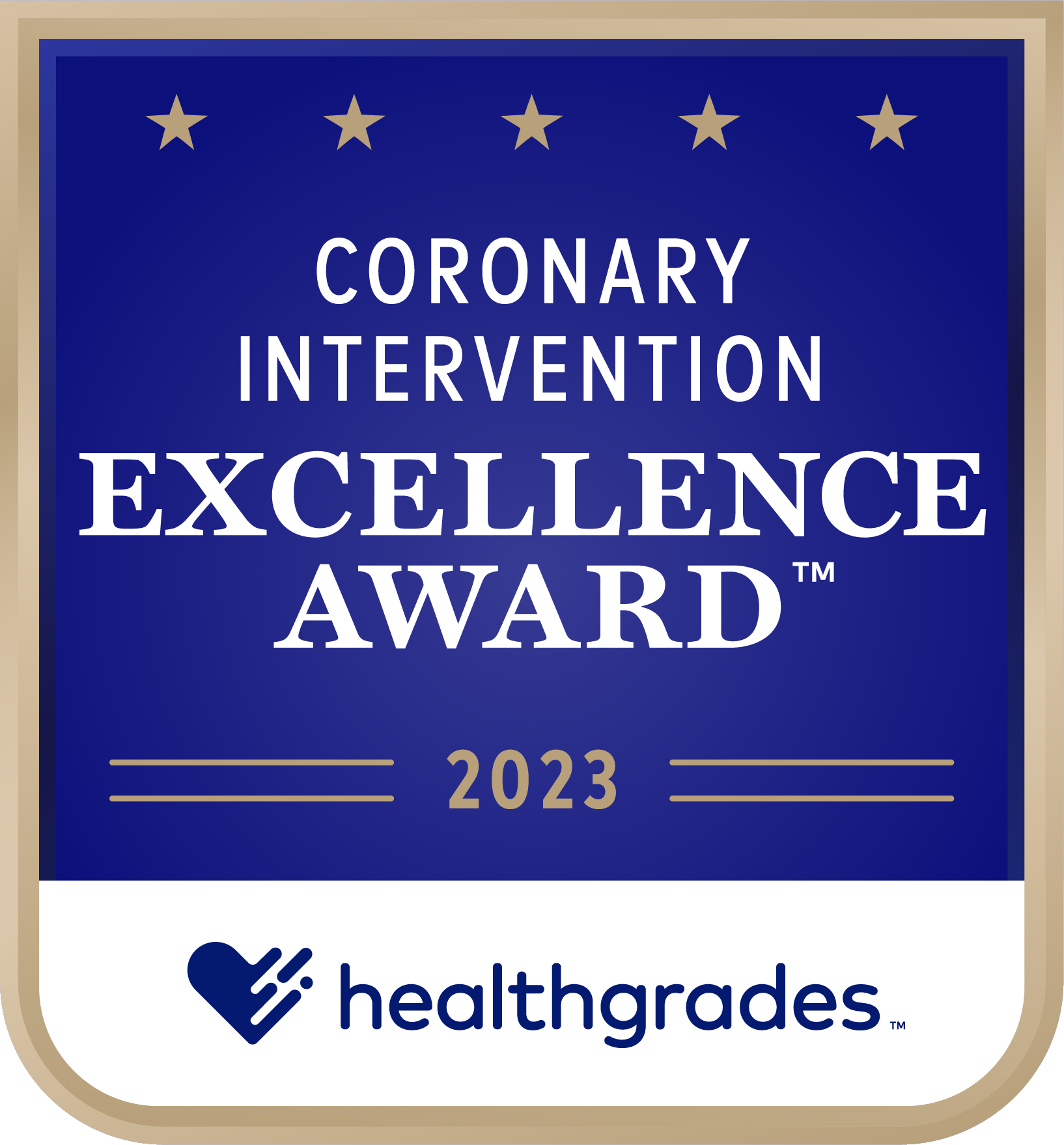 Coronary Intervention Excellence Award 2023