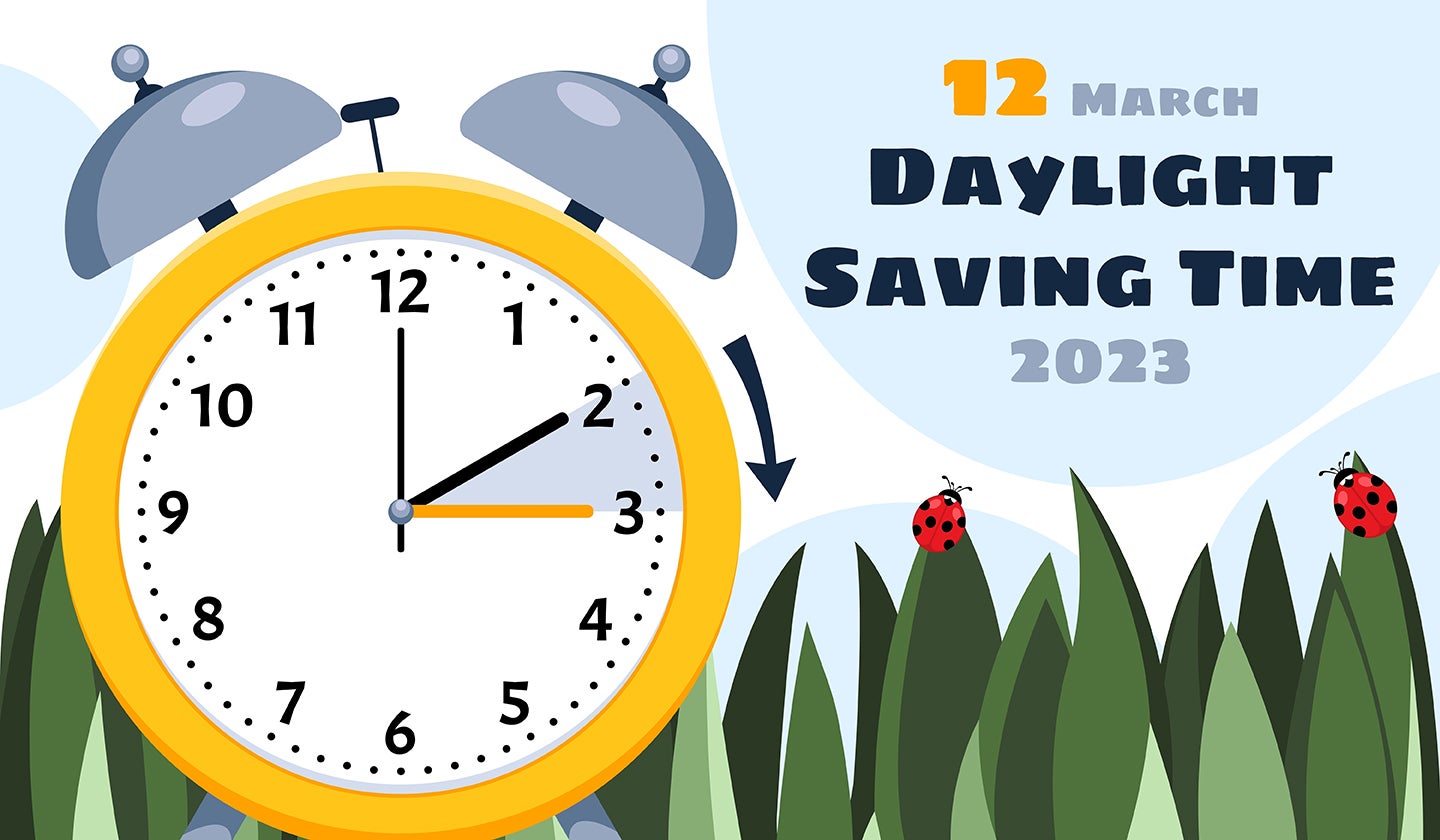 12 March Daylight Saving Time 2023