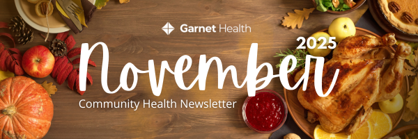 Garnet Health Community Health e-Newsletter - November 2025