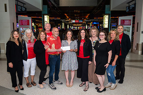 GHMCC Receiving the Heart-A-Thon Check