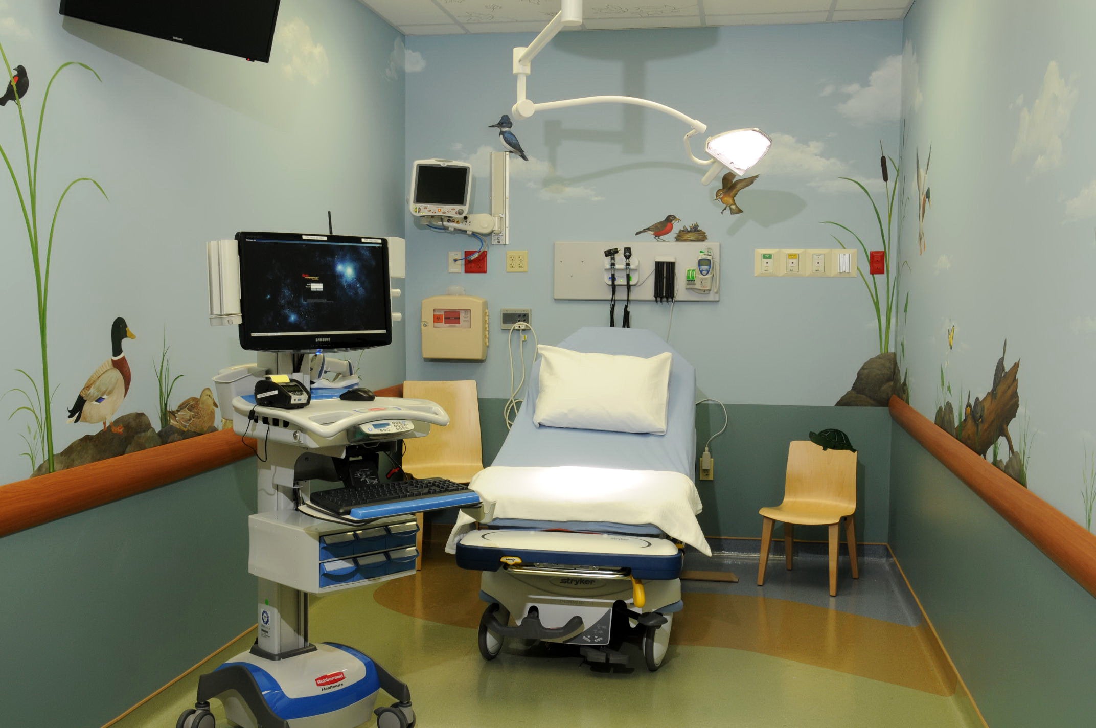 Garnet Health Children's Emergency Department Room