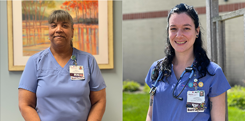 Tanya Camacho and Samantha Duquette