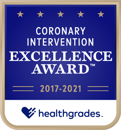 Named Among the Top 10% in the Nation for Coronary Interventional Procedures for 4 Years in a Row (2017-2020)
